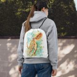 Mochila cuerdas diseño Mosaico Pulpo en Acuarela