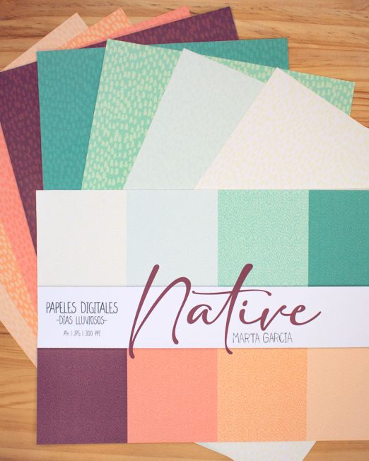 Papel Digital Native - Días Lluviosos