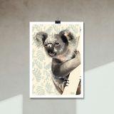 Ilustración koala en acuarela